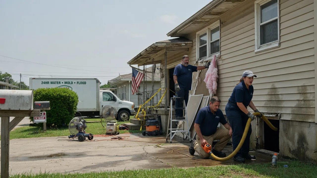 Water Damage Repair in Hobbs, IN near me